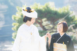 写真:和装結婚式19、白無垢